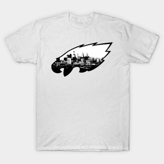 Philadelphia Skyline Eagles Logo T-Shirt-TOZ